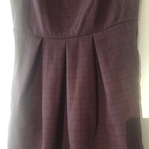 Sunday best Tacha checked dress size 4 in excellent condition pleated no sleeves - Picture 4 of 7